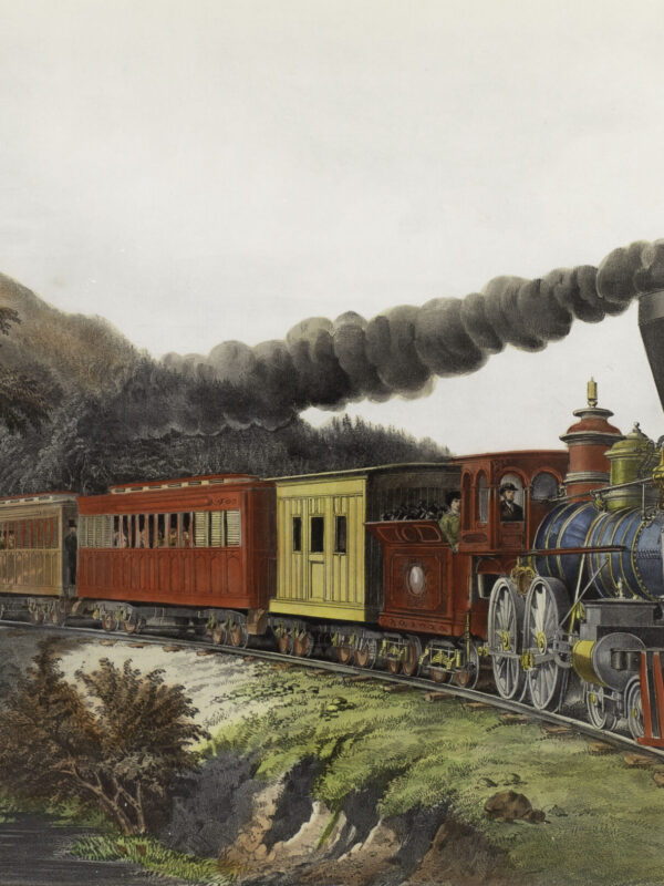 Fanny Flora Bond Palmer (1812-1876), American Express Train
