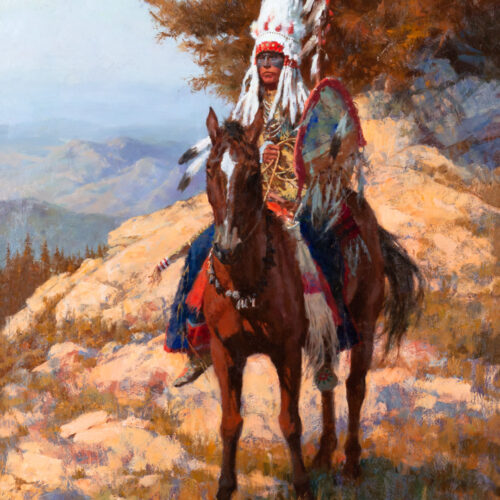 Howard Terpning (1927–), Blackfeet Regalia