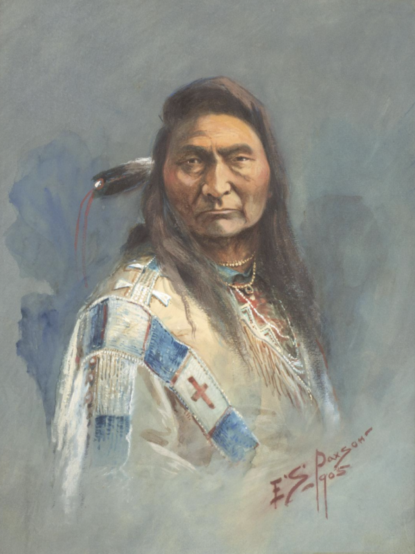 EDGAR SAMUEL PAXSON (1852-1919), CHIEF JOSEPH