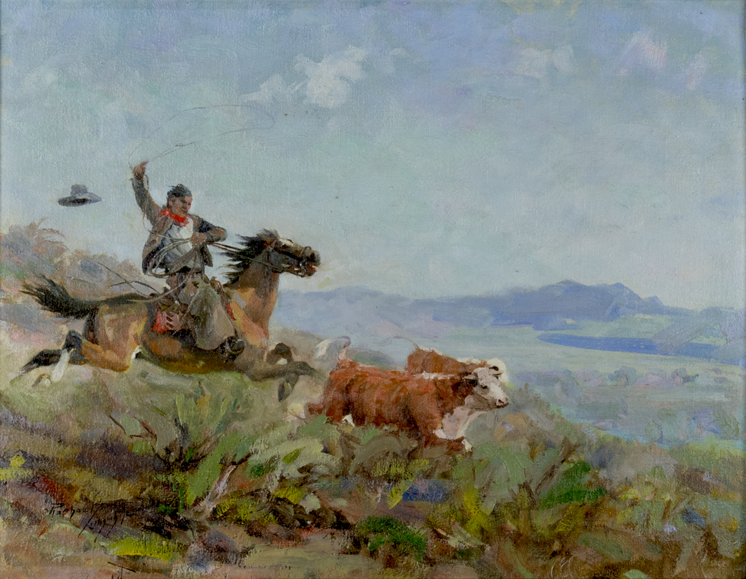 On the Open Range by artist Raphael Lillywhite