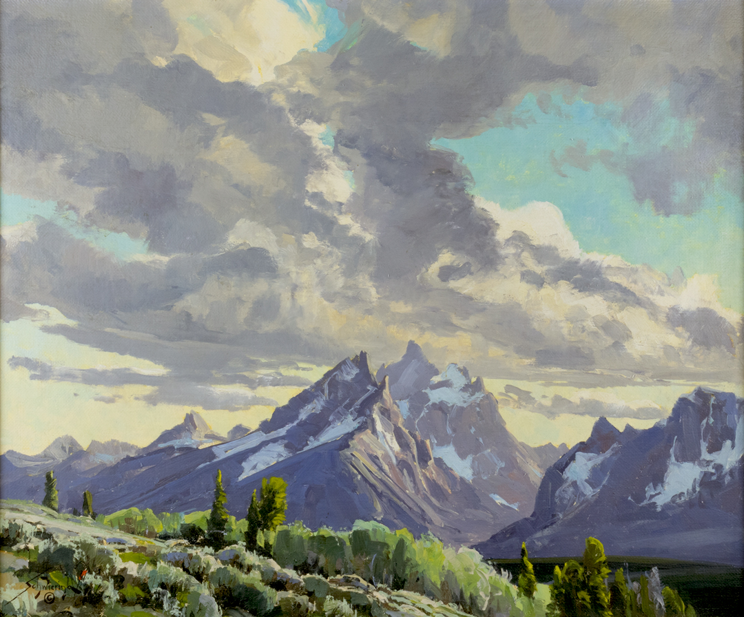 Mountain Stillness by artist Conrad Schwiering